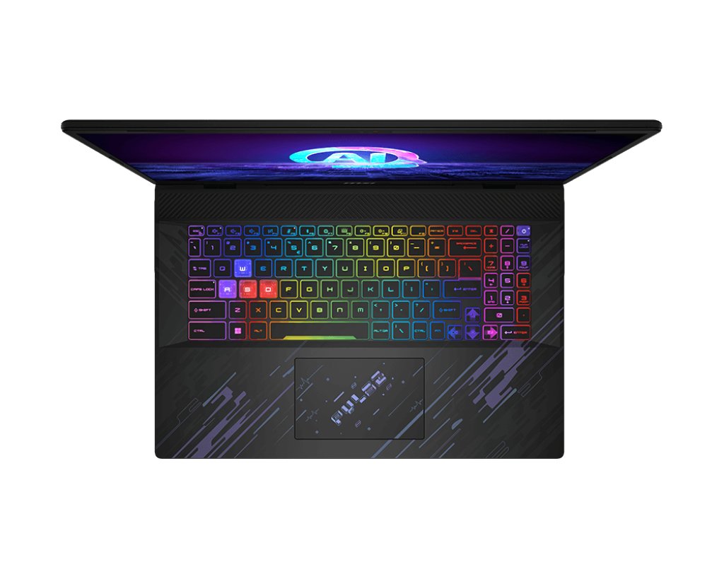 MSI Pulse 17 AI C1V Intel Core Ultra 9 185H Laptop 43.2 cm (17") Quad HD+ 16 GB DDR5-SDRAM 1 TB SSD NVIDIA GeForce RTX 4060 Wi-Fi 6E (802.11ax) Windows 11 Home Black - Image 4