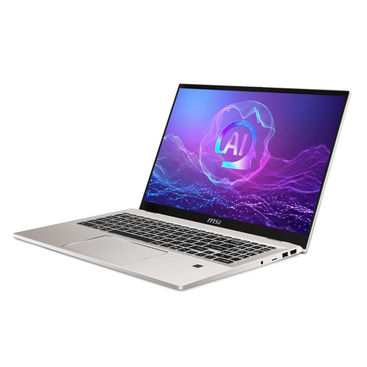 MSI Prestige A16 AI+ A3HMG-028UK AMD Ryzen AI 9 365 Laptop 40.6 cm (16") Quad HD+ 32 GB LPDDR5x-SDRAM 1 TB SSD Wi-Fi 7 (802.11be) Windows 11 Home Silver - Image 2