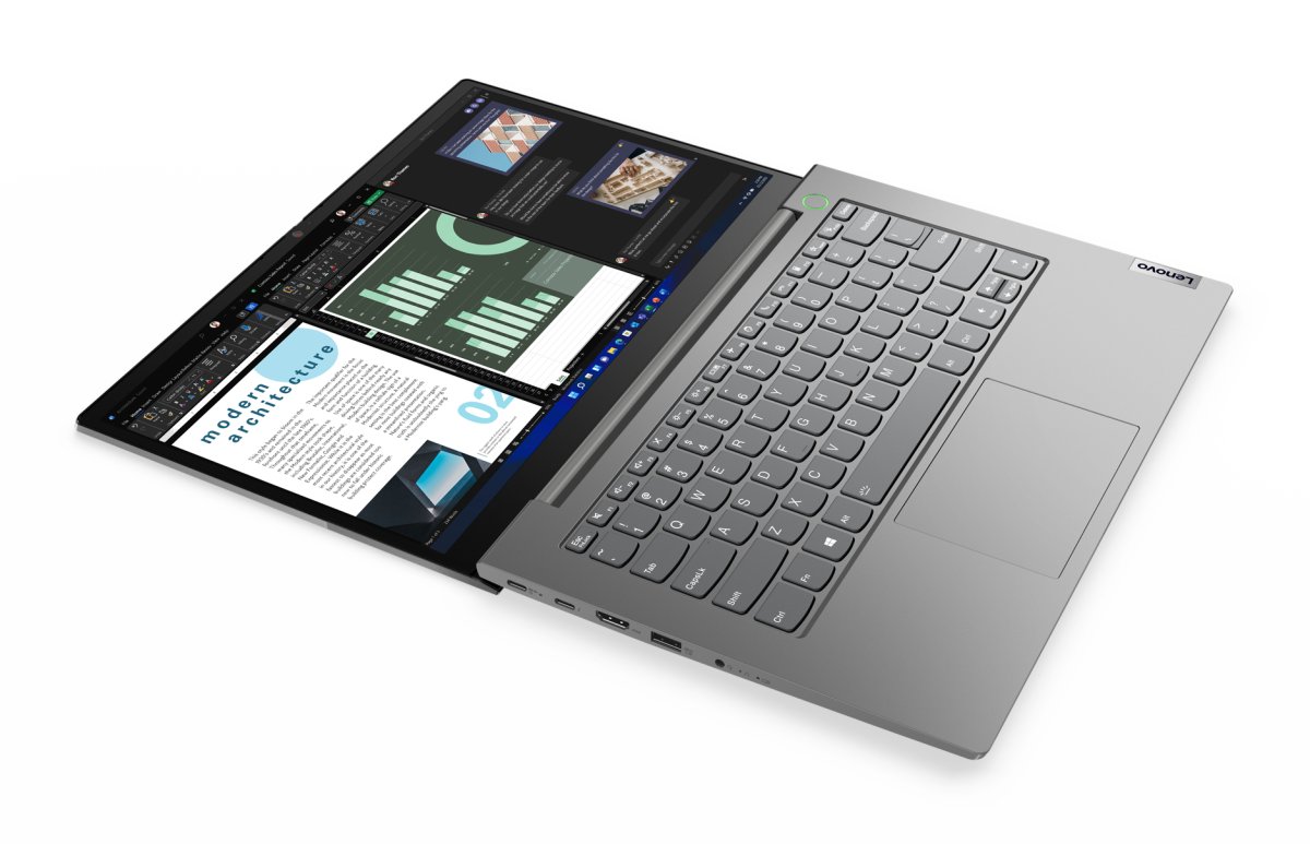 Lenovo ThinkBook 14 G4 IAP Intel® Core™ i5 i5-1235U Laptop 35.6 cm (14") Full HD 8 GB DDR4-SDRAM 256 GB SSD Wi-Fi 6 (802.11ax) Windows 11 Pro UK English Grey - Image 8