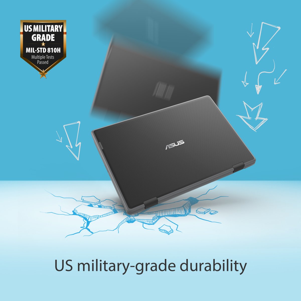 ASUS BR1100C-C81XA Intel® Celeron® N N4500 Laptop 29.5 cm (11.6") HD 8 GB DDR4-SDRAM 128 GB eMMC Wi-Fi 6 (802.11ax) Windows 11 Pro Education Grey - Image 21