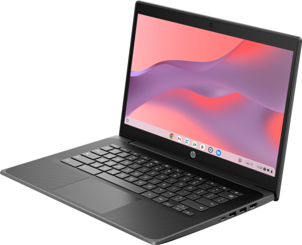 HP Fortis G1i 14 Chromebook Intel® N N150 35.6 cm (14") HD 4 GB LPDDR5-SDRAM 32 GB eMMC Wi-Fi 6 (802.11ax) ChromeOS Black - Image 4
