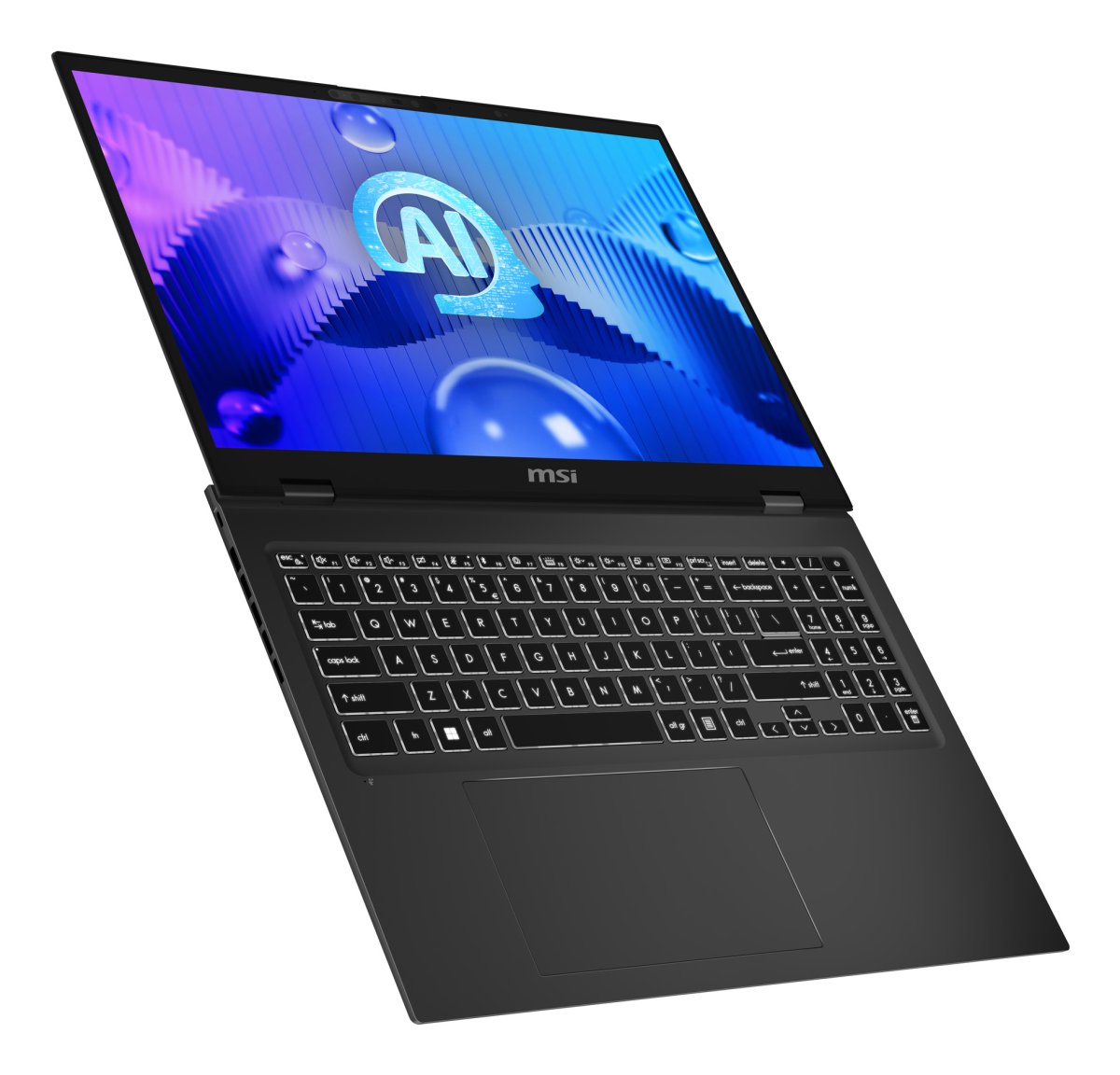 MSI Prestige 16 AI Studio B1VEG-035UK Intel Core Ultra 7 155H Laptop 40.6 cm (16") Quad HD+ 32 GB LPDDR5-SDRAM 1 TB SSD NVIDIA GeForce RTX 4050 Wi-Fi 7 (802.11be) Windows 11 Home Grey - Image 14