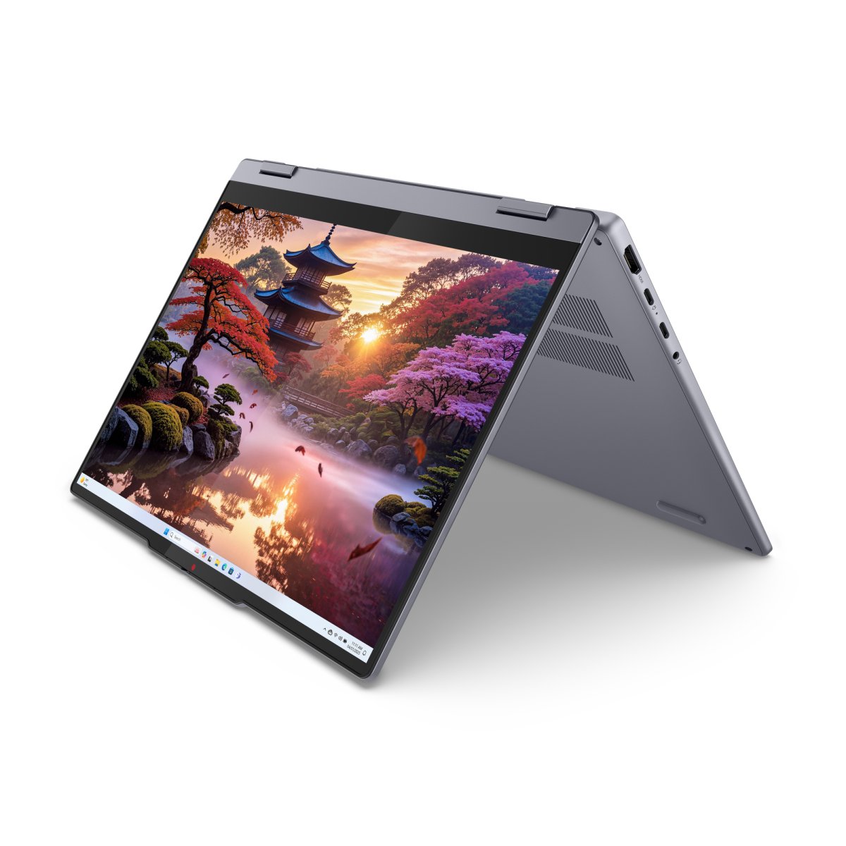 Lenovo IdeaPad 5 2-in-1 14AKP10 Copilot+ PC AMD Ryzen™ AI 7 350 Hybrid (2-in-1) 35.6 cm (14") Touchscreen WUXGA 16 GB LPDDR5x-SDRAM 512 GB SSD Wi-Fi 7 (802.11be) Windows 11 Home English Grey - Image 8