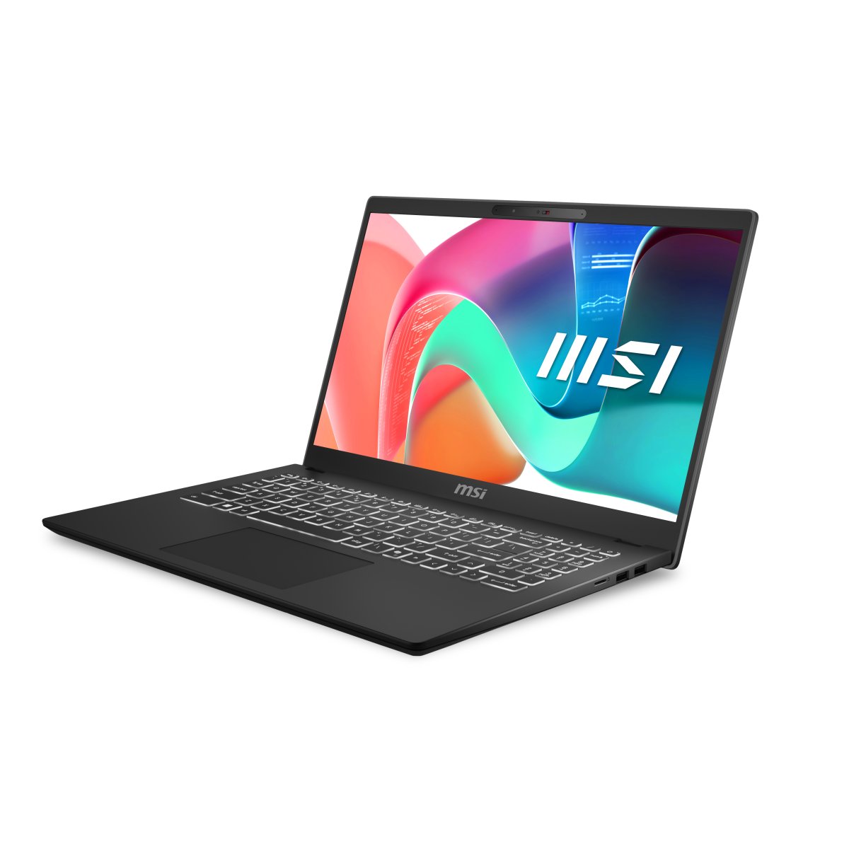 MSI Modern 15 H C2RMG-282UK Intel Core 5 210H Laptop 39.6 cm (15.6") Full HD 16 GB DDR4-SDRAM 512 GB SSD Wi-Fi 6E (802.11ax) Windows 11 Home Black - Image 3