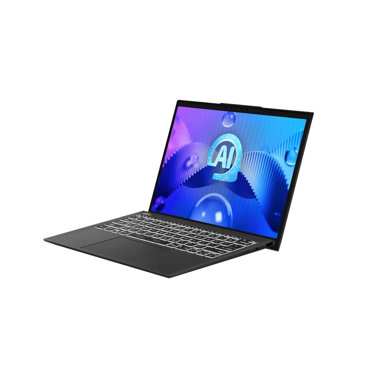 MSI Prestige 13 AI EVO A1MG-034UK Intel Core Ultra 7 155H Laptop 33.8 cm (13.3") Quad HD+ 32 GB LPDDR5-SDRAM 1 TB SSD Wi-Fi 7 (802.11be) Windows 11 Home Grey - Image 3