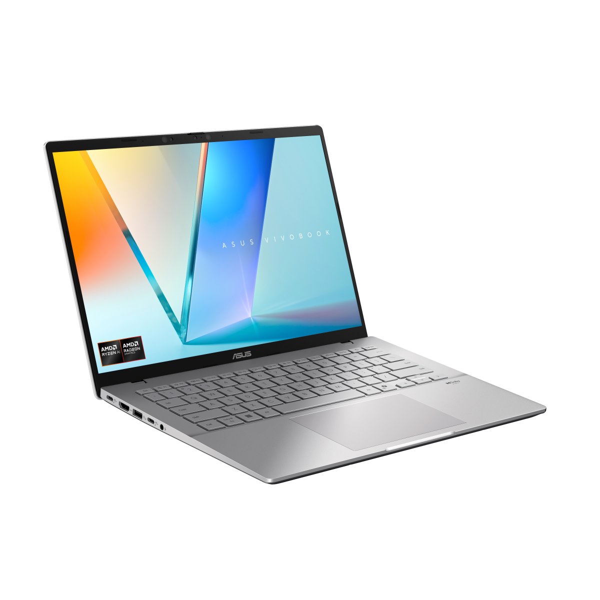 ASUS Vivobook S14 M3407HA-LY008W AMD Ryzen™ 5 220 Laptop 35.6 cm (14") WUXGA 16 GB DDR5-SDRAM 512 GB SSD Wi-Fi 6 (802.11ax) Windows 11 Home Silver - Image 2