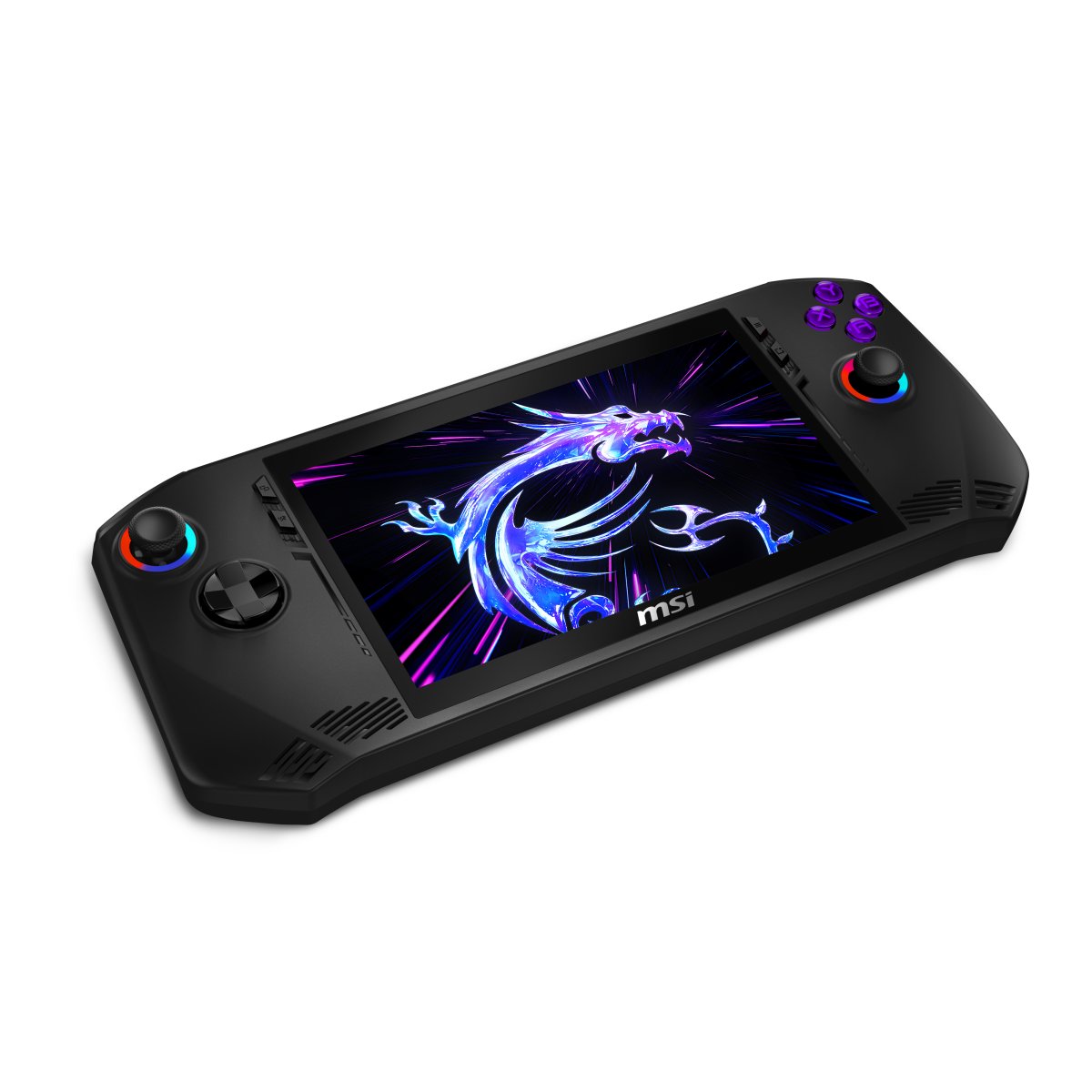 MSI CLAW 7 AI+ A2VM-007UK portable game console 17.8 cm (7") 512 GB Touchscreen Wi-Fi Black