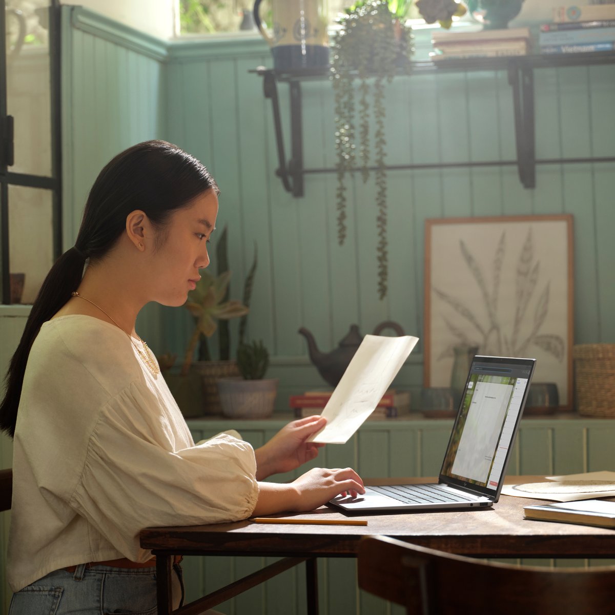 HP ENVY x360 14-fa0009na AMD Ryzen™ 5 8640HS Hybrid (2-in-1) 35.6 cm (14") Touchscreen 2K 16 GB LPDDR5-SDRAM 512 GB SSD Wi-Fi 6E (802.11ax) Windows 11 Home AI PC Silver - Image 21