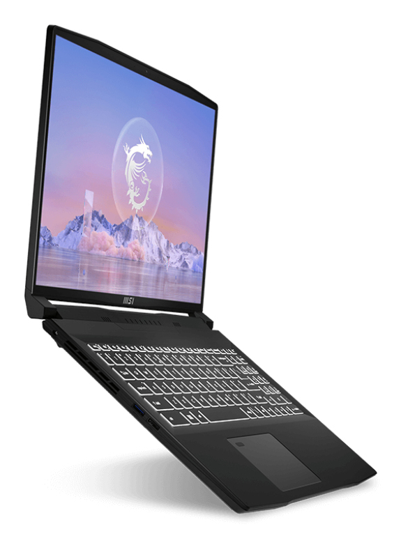 MSI Creator M16 B13UDX-827UK Intel® Core™ i7 i7-13700H Laptop 40.6 cm (16") Full HD+ 16 GB DDR5-SDRAM 1 TB SSD NVIDIA GeForce RTX 3050 Wi-Fi 6 (802.11ax) Windows 11 Home Black - Image 3
