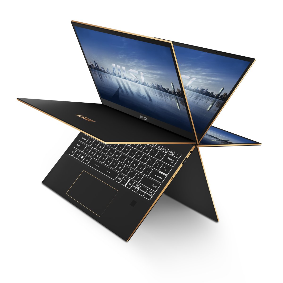 MSI Summit E13 Flip Evo A13MT-201UK Intel® Core™ i7 i7-1360P Hybrid (2-in-1) 34 cm (13.4") Touchscreen Full HD+ 16 GB LPDDR5-SDRAM 1 TB SSD Wi-Fi 6E (802.11ax) Windows 11 Home Black - Image 16