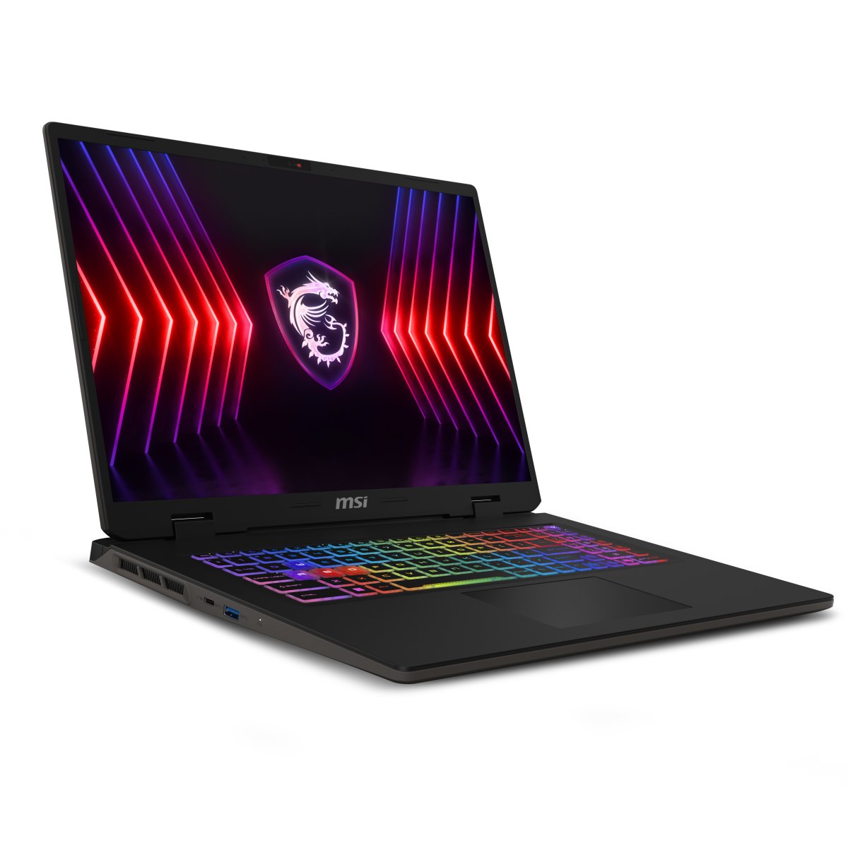 MSI Sword 17 HX B14VFKG-003UK Intel® Core™ i7 i7-14700HX Laptop 43.2 cm (17") Quad HD+ 16 GB DDR5-SDRAM 1 TB SSD NVIDIA GeForce RTX 4060 Wi-Fi 6E (802.11ax) Windows 11 Home Grey - Image 3