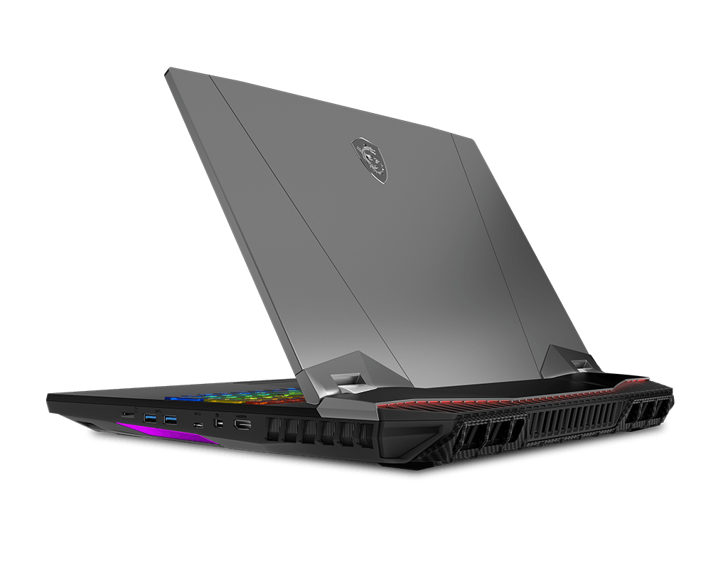 MSI Gaming GT76 9SF-066UK Titan DT Intel® Core™ i7 i7-9700K Laptop 43.9 cm (17.3") 4K Ultra HD 32 GB DDR4-SDRAM 2 TB HDD+SSD NVIDIA® GeForce RTX™ 2070 Wi-Fi 6 (802.11ax) Windows 10 Pro Grey - Image 2