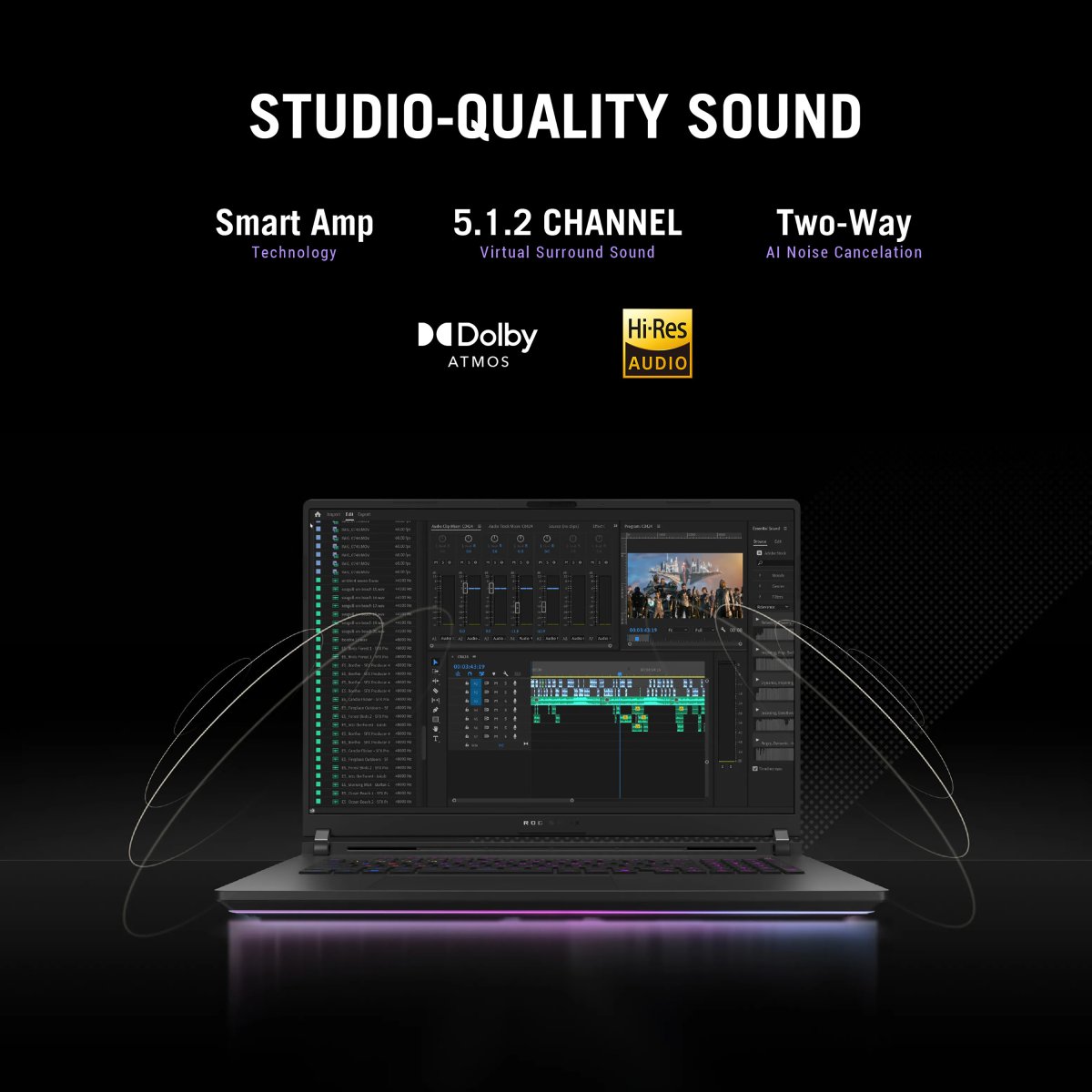 ASUS ROG Strix SCAR 18 G835LX-SA009W Intel Core Ultra 9 275HX Laptop 45.7 cm (18") WQXGA 64 GB DDR5-SDRAM 2 TB SSD NVIDIA GeForce RTX 5090 Wi-Fi 7 (802.11be) Windows 11 Home Black - Image 8