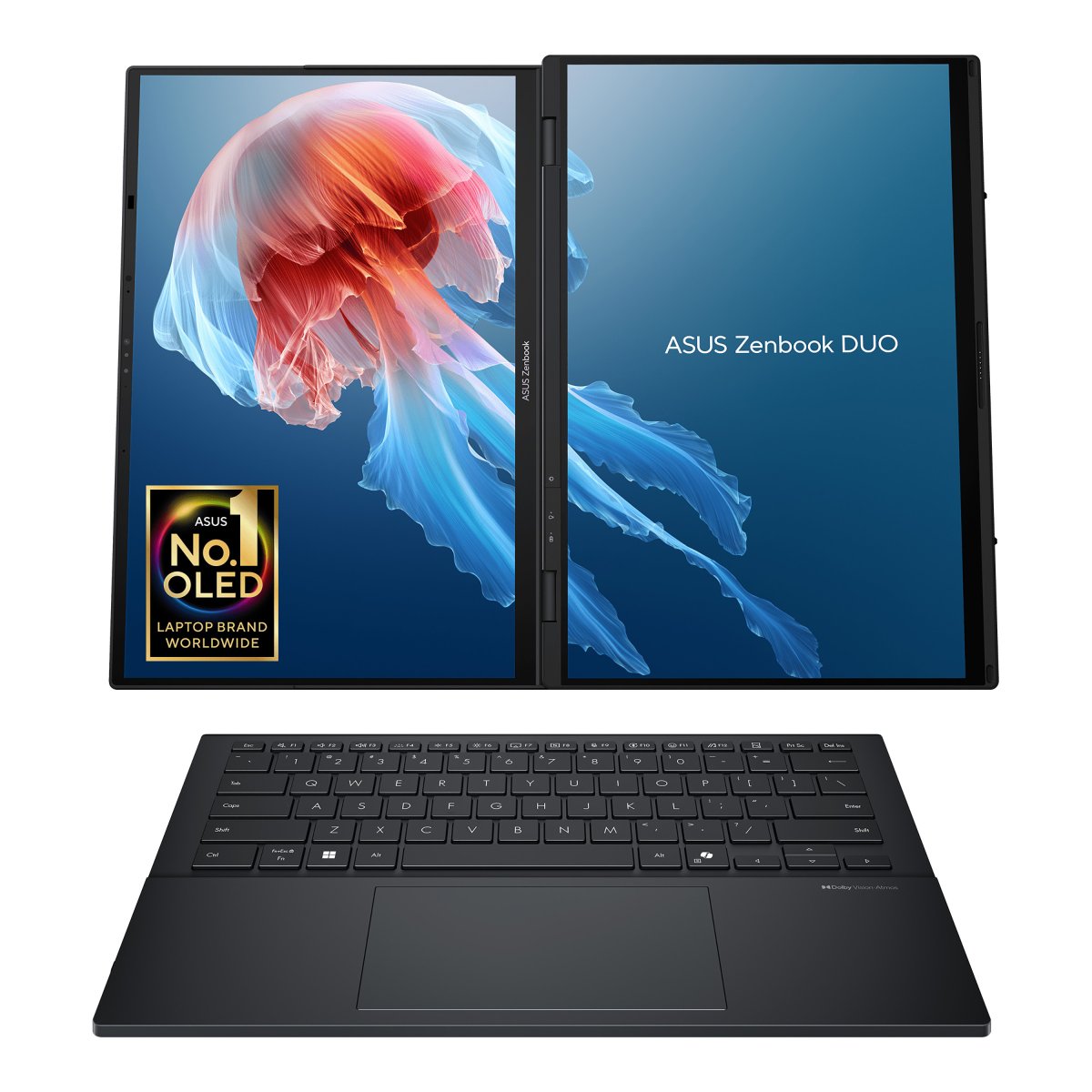 ASUS Zenbook Duo UX8406CA-QL135W Intel Core Ultra 7 255H Hybrid (2-in-1) 35.6 cm (14") Touchscreen WUXGA 16 GB LPDDR5x-SDRAM 1 TB SSD Wi-Fi 7 (802.11be) Windows 11 Home Grey - Image 2