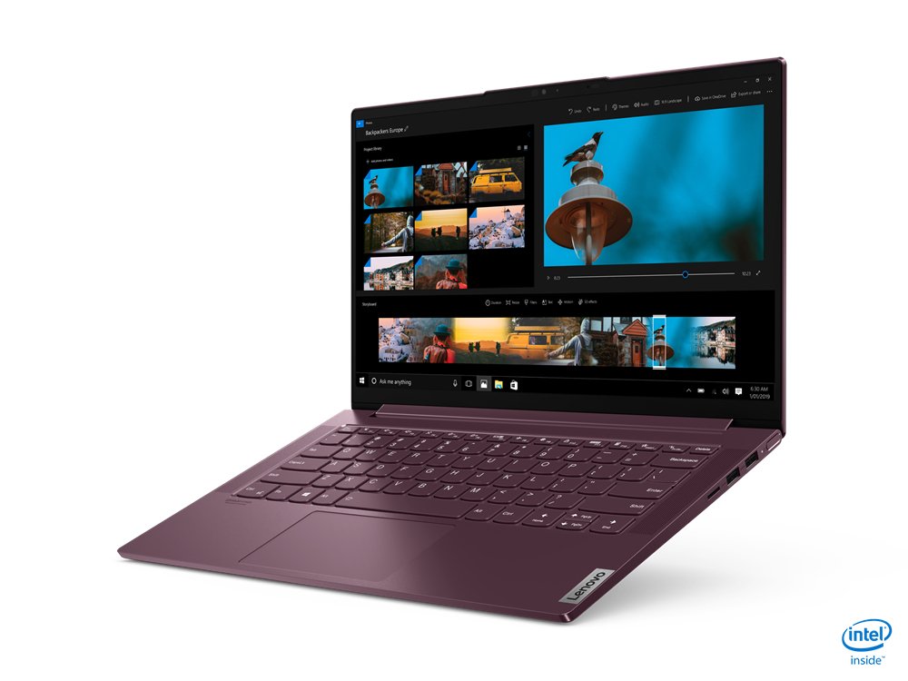 Lenovo Yoga Slim 7 14IIL05 Intel® Core™ i5 i5-1035G4 Laptop 35.6 cm (14") Full HD 8 GB LPDDR4x-SDRAM 256 GB SSD Wi-Fi 6 (802.11ax) Windows 10 Home