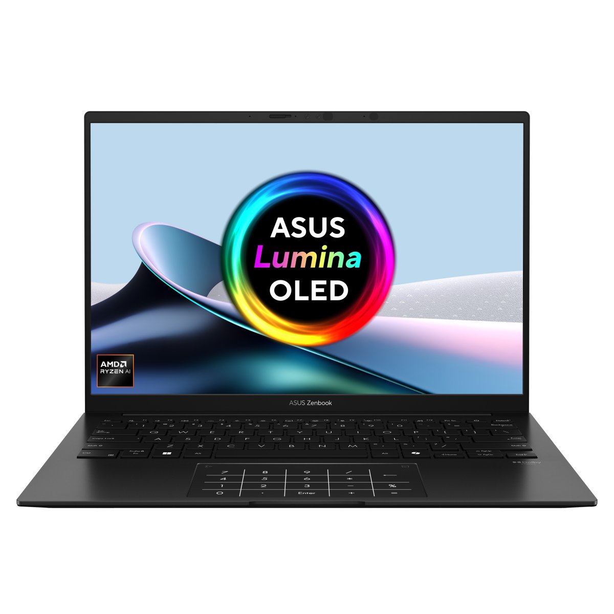 ASUS Zenbook 14 OLED UM3406KA-PP005W AMD Ryzen AI 7 PRO 350 Laptop 35.6 cm (14") 3K 16 GB LPDDR5x-SDRAM 1 TB SSD Wi-Fi 6E (802.11ax) Windows 11 Home Black