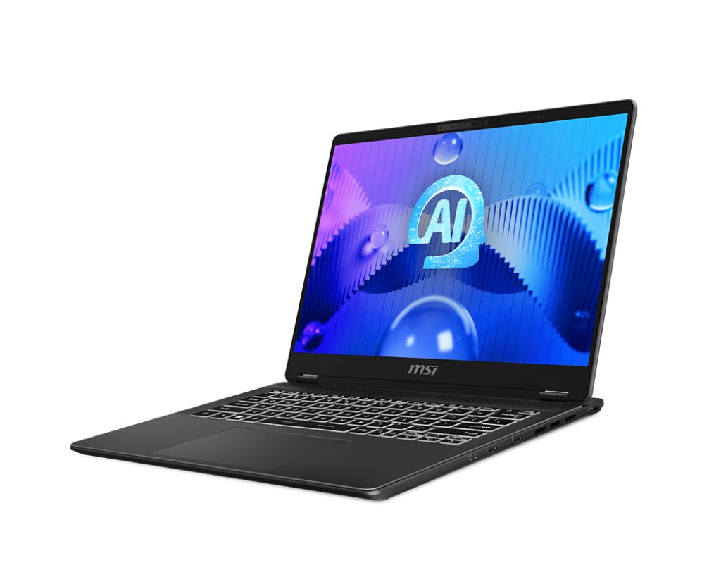 MSI Prestige 14 AI Evo Intel Core Ultra 7 155H Laptop 35.6 cm (14") Full HD+ 16 GB DDR5-SDRAM 1 TB SSD Wi-Fi 7 (802.11be) Windows 11 Pro Grey - Image 2