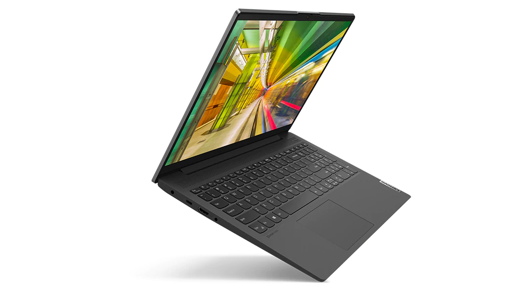 Lenovo IdeaPad 5 15IIL05 Intel® Core™ i3 i3-1005G1 Laptop 39.6 cm (15.6") Full HD 8 GB DDR4-SDRAM 128 GB SSD Wi-Fi 6 (802.11ax) Windows 10 Home in S mode English Graphite, Grey