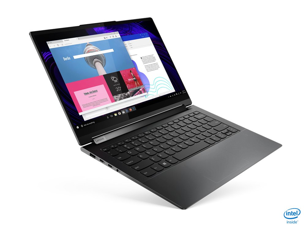 Lenovo Yoga 9 14ITL5 Intel® Core™ i7 i7-1185G7 Hybrid (2-in-1) 35.6 cm (14") Touchscreen 4K Ultra HD 16 GB LPDDR4x-SDRAM 1 TB SSD Wi-Fi 6 (802.11ax) Windows 10 Home Black - Image 2