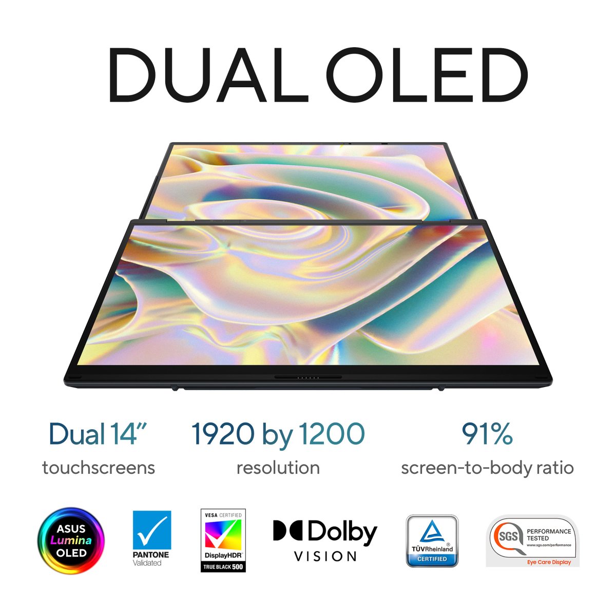 ASUS Zenbook Duo UX8406CA-QL135W Intel Core Ultra 7 255H Hybrid (2-in-1) 35.6 cm (14") Touchscreen WUXGA 16 GB LPDDR5x-SDRAM 1 TB SSD Wi-Fi 7 (802.11be) Windows 11 Home Grey - Image 14