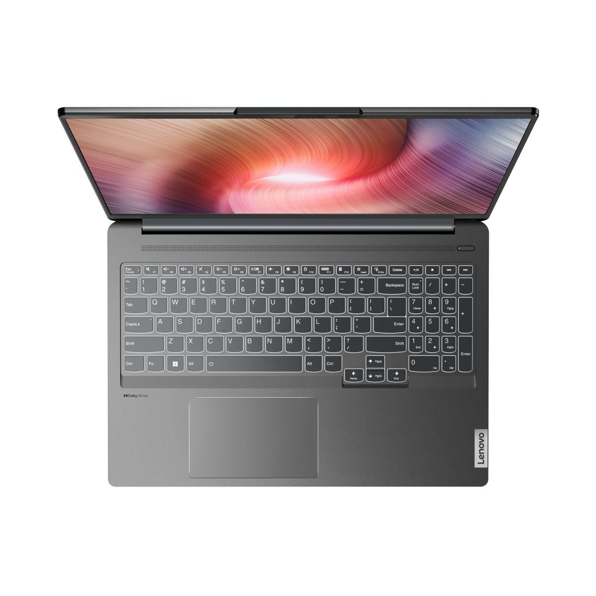 Lenovo IdeaPad 5 Pro 16ARH7 AMD Ryzen™ 7 6800HS Laptop 40.6 cm (16") WQXGA 16 GB LPDDR5-SDRAM 512 GB SSD NVIDIA GeForce RTX 3050 Ti Wi-Fi 6 (802.11ax) Windows 11 Home UK English Grey - Image 9