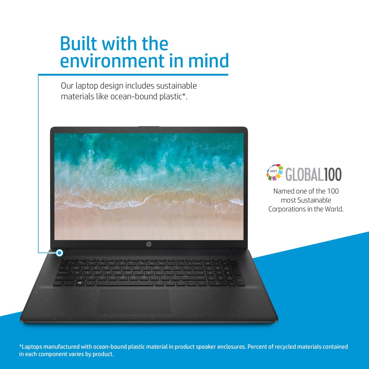 HP 17-cn2020na Intel® Core™ i5 i5-1235U Laptop 43.9 cm (17.3") Full HD 8 GB DDR4-SDRAM 512 GB SSD Wi-Fi 5 (802.11ac) Windows 11 Home Silver - Image 6