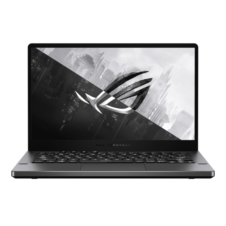 ASUS ROG Zephyrus G14 GA401QE-K2158R laptop AMD Ryzen™ 9 5900HS 35.6 cm (14") Wide Quad HD 16 GB DDR4-SDRAM 1 TB SSD NVIDIA GeForce RTX 3050 Ti Wi-Fi 6 (802.11ax) Windows 10 Pro Black