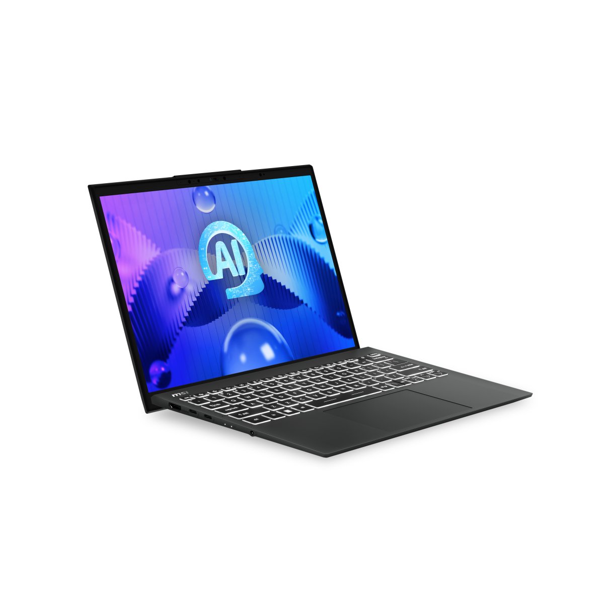 MSI Prestige 13 AI EVO A1MG-030UK Intel Core Ultra 5 125H Laptop 33.8 cm (13.3") 2.8K 32 GB LPDDR5-SDRAM 1 TB SSD Wi-Fi 7 (802.11be) Windows 11 Home Advanced Grey - Image 3