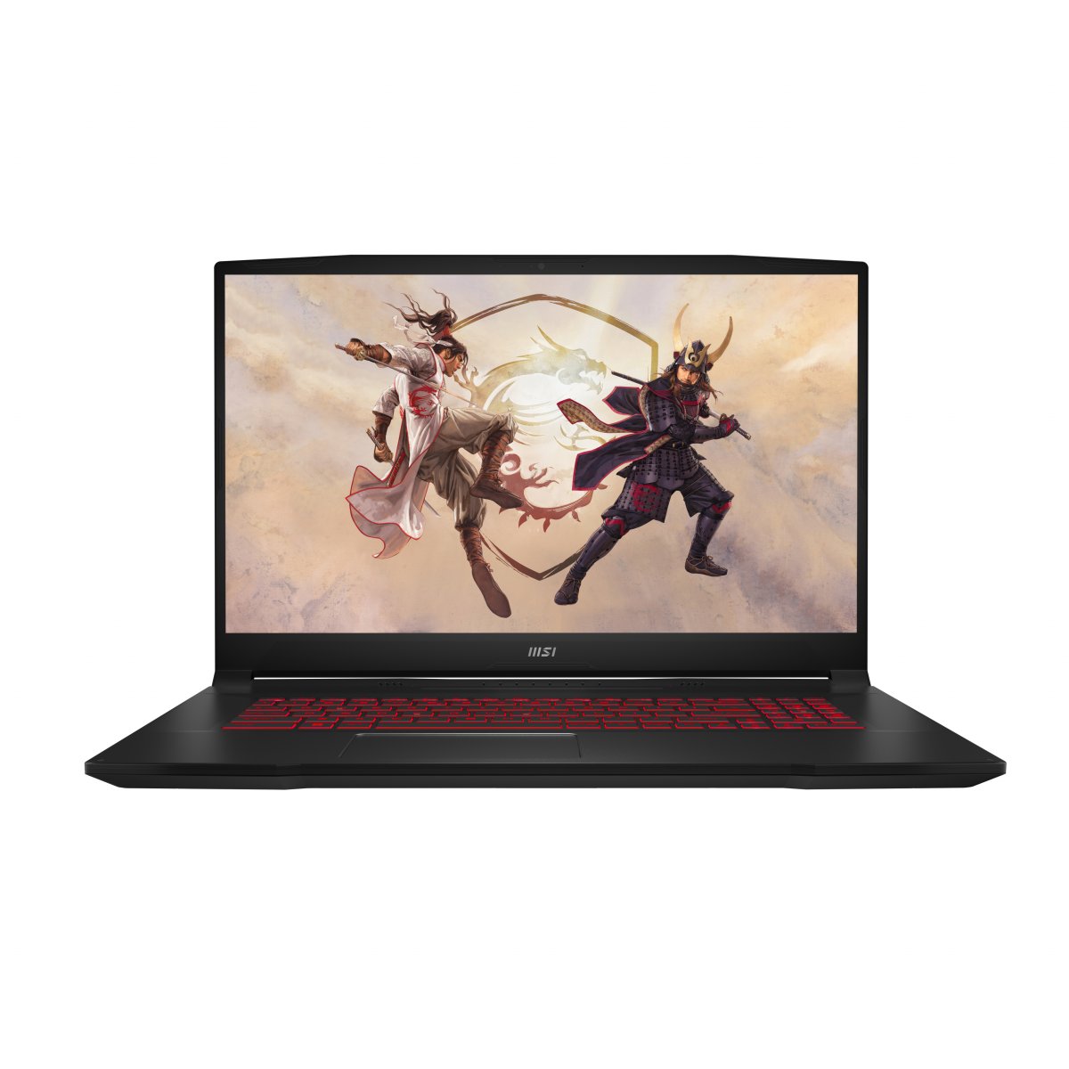 MSI GF76 12UC-028UK Katana Intel® Core™ i7 i7-12700H Laptop 43.9 cm (17.3") Full HD 8 GB DDR4-SDRAM 512 GB SSD NVIDIA GeForce RTX 3050 Wi-Fi 6 (802.11ax) Windows 11 Home Black
