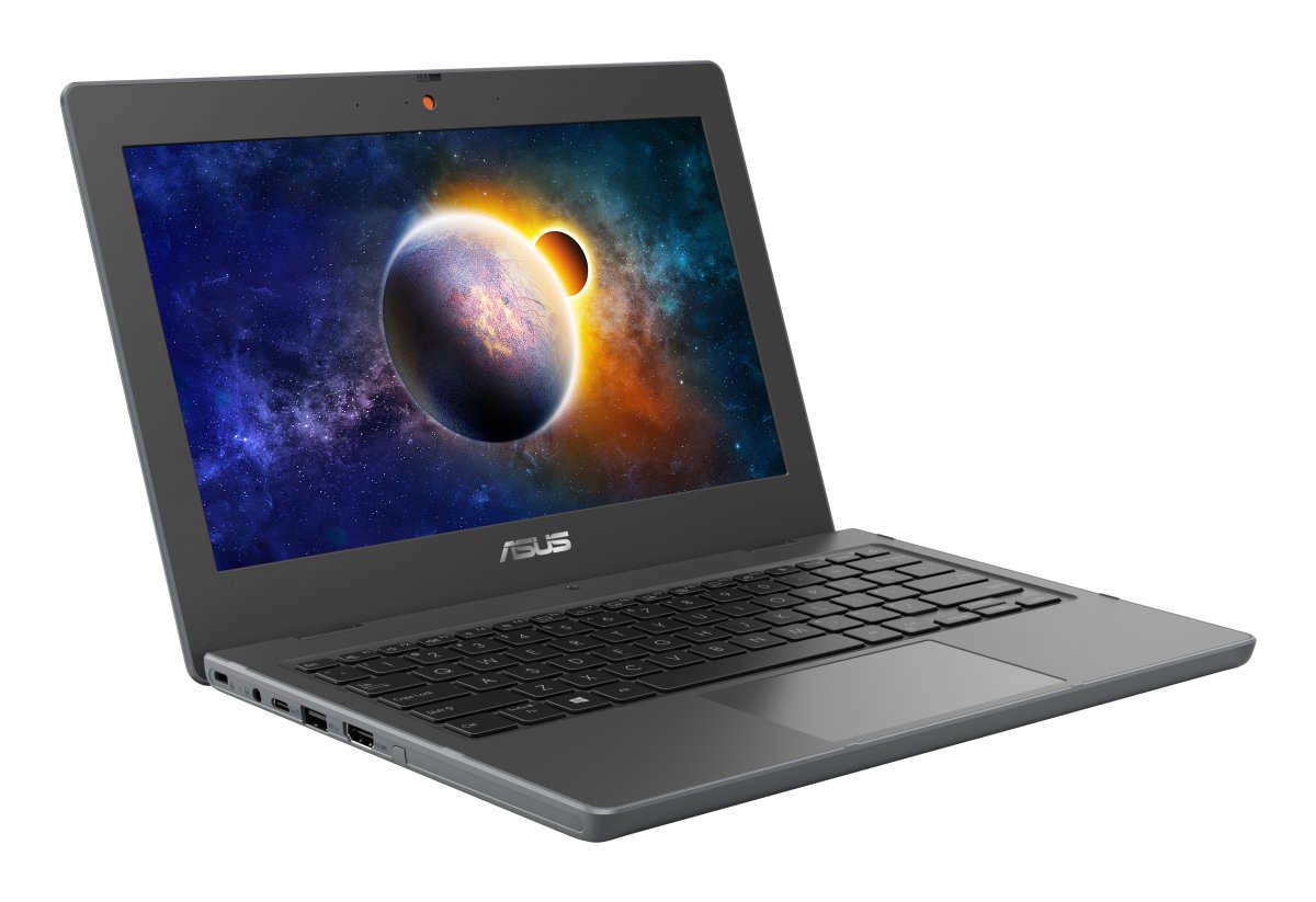 ASUS BR1100C-C81XA Intel® Celeron® N N4500 Laptop 29.5 cm (11.6") HD 8 GB DDR4-SDRAM 128 GB eMMC Wi-Fi 6 (802.11ax) Windows 11 Pro Education Grey - Image 2