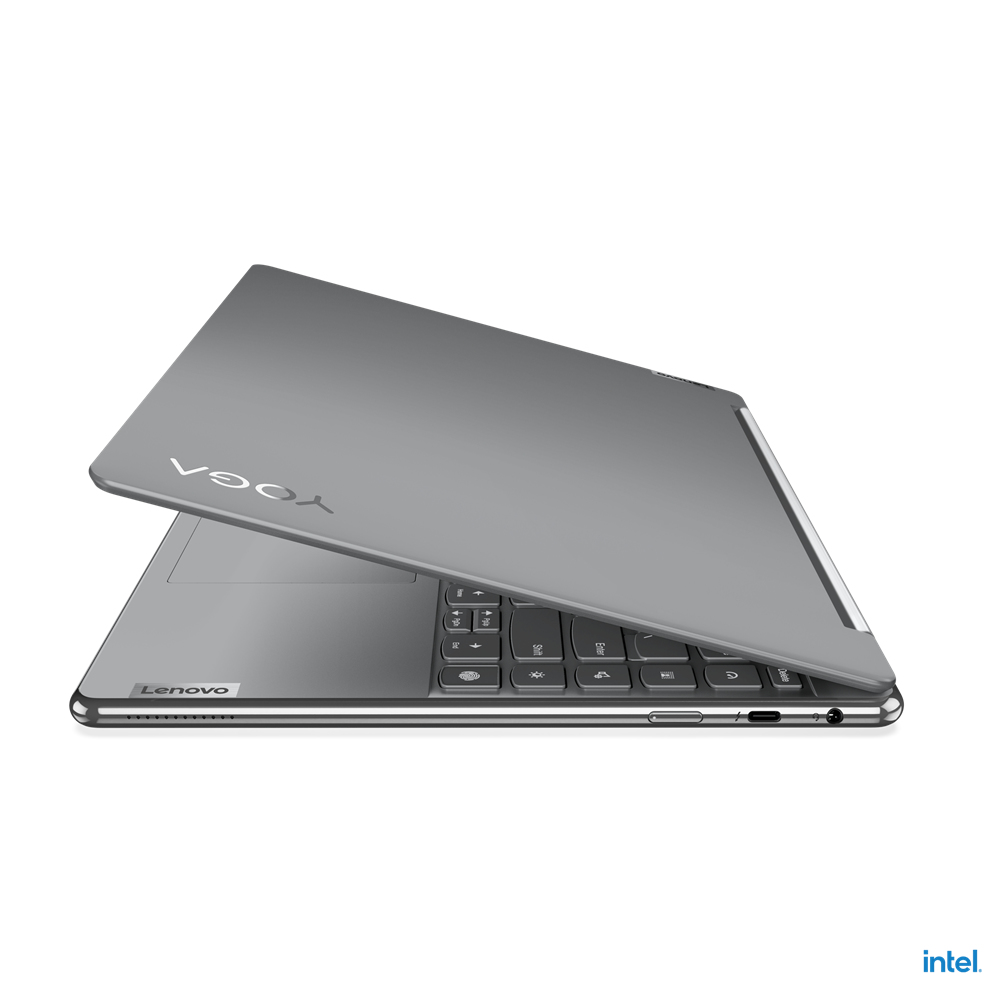 Lenovo Yoga 9 14IAP7 Intel® Core™ i7 i7-1260P Hybrid (2-in-1) 35.6 cm (14") Touchscreen WQUXGA 16 GB LPDDR5-SDRAM 1 TB SSD Wi-Fi 6E (802.11ax) Windows 11 Home English Grey