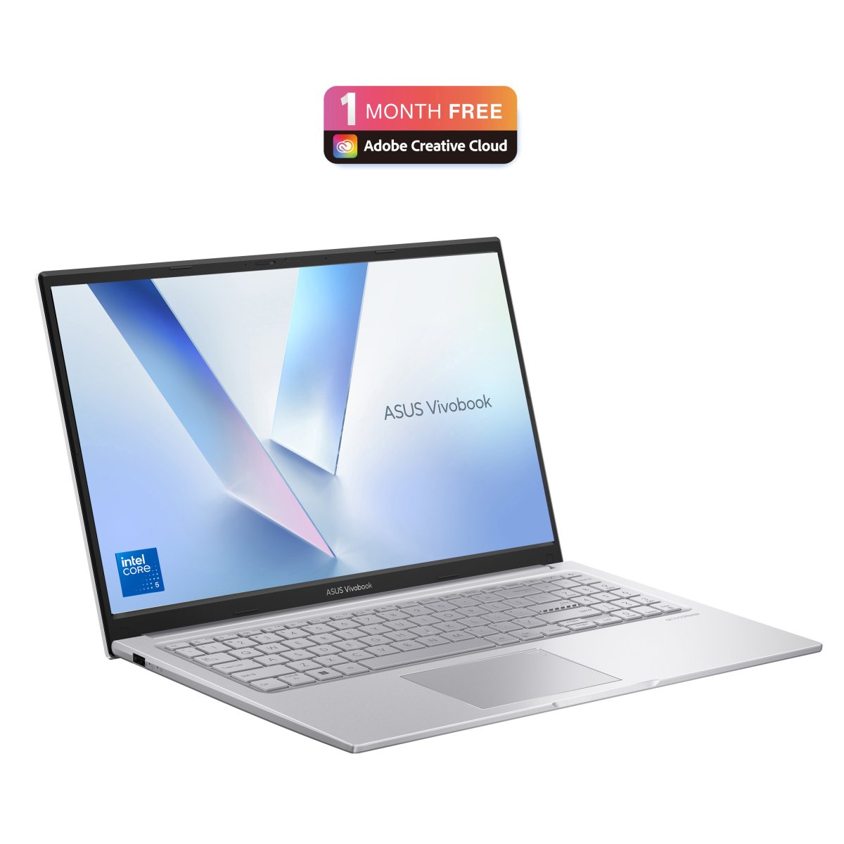 ASUS Vivobook 15 X1504VA-BQ2890W Intel Core 5 120U Laptop 39.6 cm (15.6") Full HD 8 GB DDR4-SDRAM 512 GB SSD Wi-Fi 6 (802.11ax) Windows 11 Home Silver - Image 2