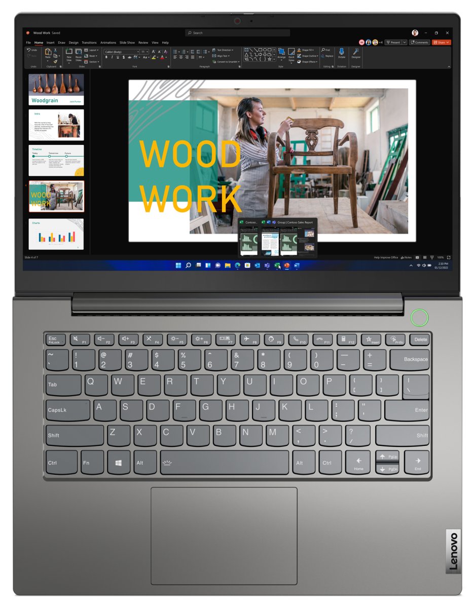 Lenovo ThinkBook 14 G4 IAP Intel® Core™ i5 i5-1235U Laptop 35.6 cm (14") Full HD 8 GB DDR4-SDRAM 256 GB SSD Wi-Fi 6 (802.11ax) Windows 11 Pro UK English Grey - Image 17
