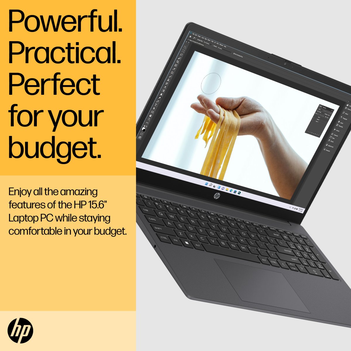 HP 15-fc0053na AMD Ryzen™ 3 7320U Laptop 39.6 cm (15.6") Full HD 8 GB LPDDR5-SDRAM 512 GB SSD Wi-Fi 6 (802.11ax) Windows 11 Home Silver - Image 12