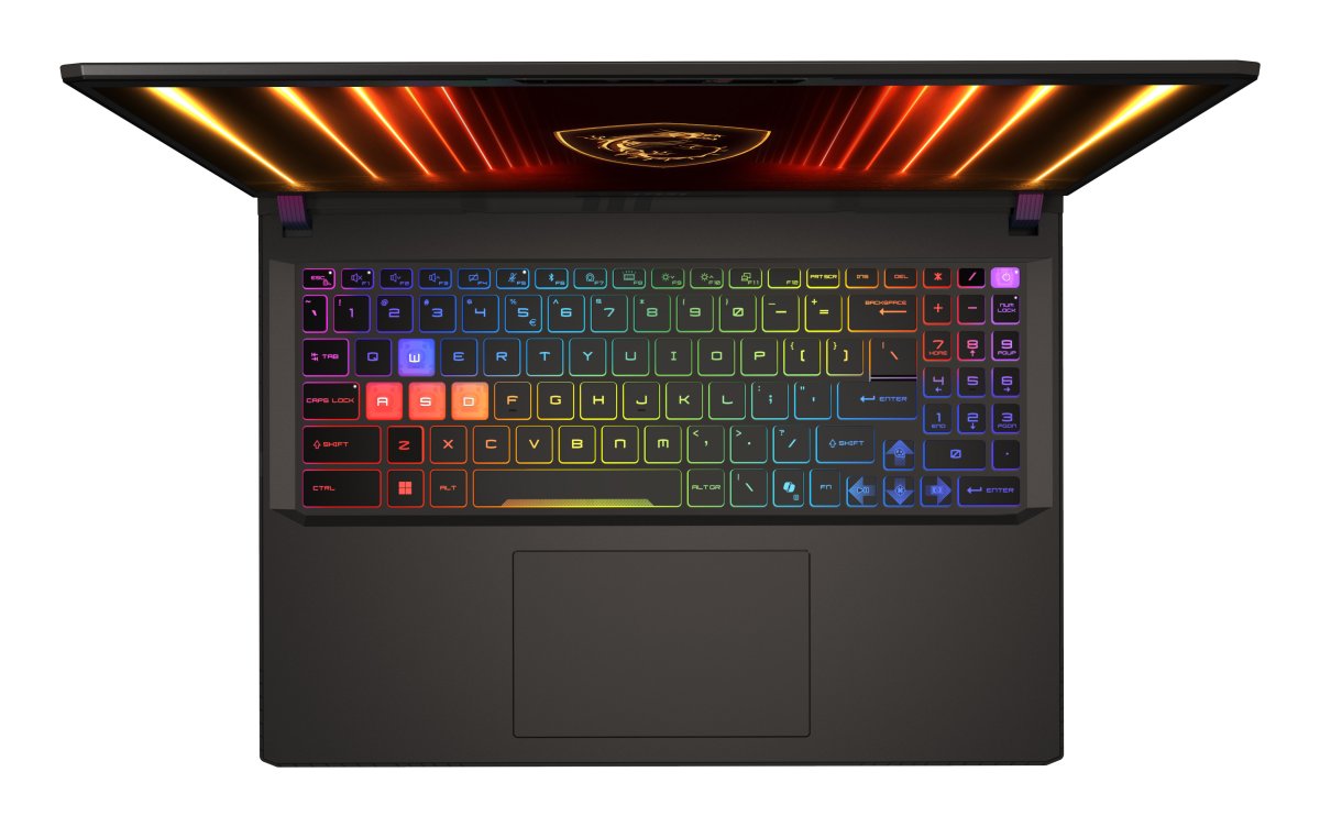 MSI Vector 18 HX AI A2XWJG-804UK Intel Core Ultra 9 275HX Laptop 45.7 cm (18") Quad HD+ 32 GB DDR5-SDRAM 2 TB SSD NVIDIA GeForce RTX 5090 Wi-Fi 7 (802.11be) Windows 11 Home Grey - Image 12