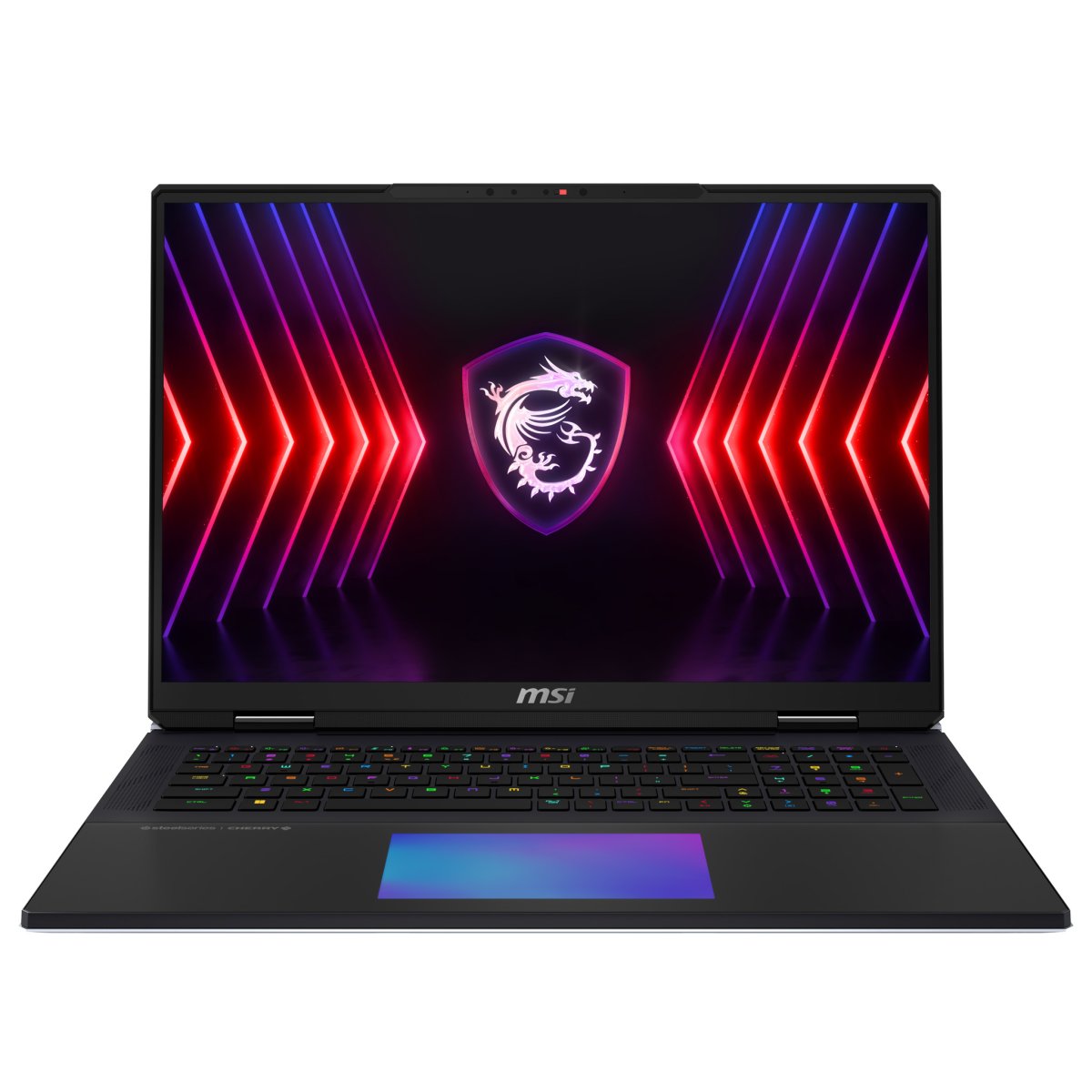 MSI TITAN 18 HX A14VIG-050UK laptop Intel® Core™ i9 i9-14900HX 45.7 cm (18") UHD+ 128 GB DDR5-SDRAM 6 TB SSD NVIDIA GeForce RTX 4090 Wi-Fi 7 (802.11be) Windows 11 Home Black