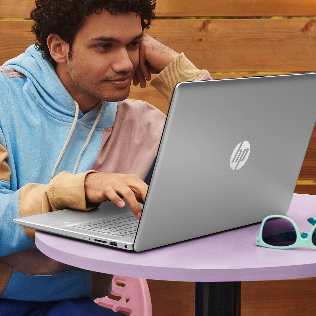 HP 17-cn0102na Intel® Core™ i3 i3-1115G4 Laptop 43.9 cm (17.3") Full HD 8 GB DDR4-SDRAM 128 GB SSD Wi-Fi 5 (802.11ac) Windows 11 Home in S mode Silver - Image 7