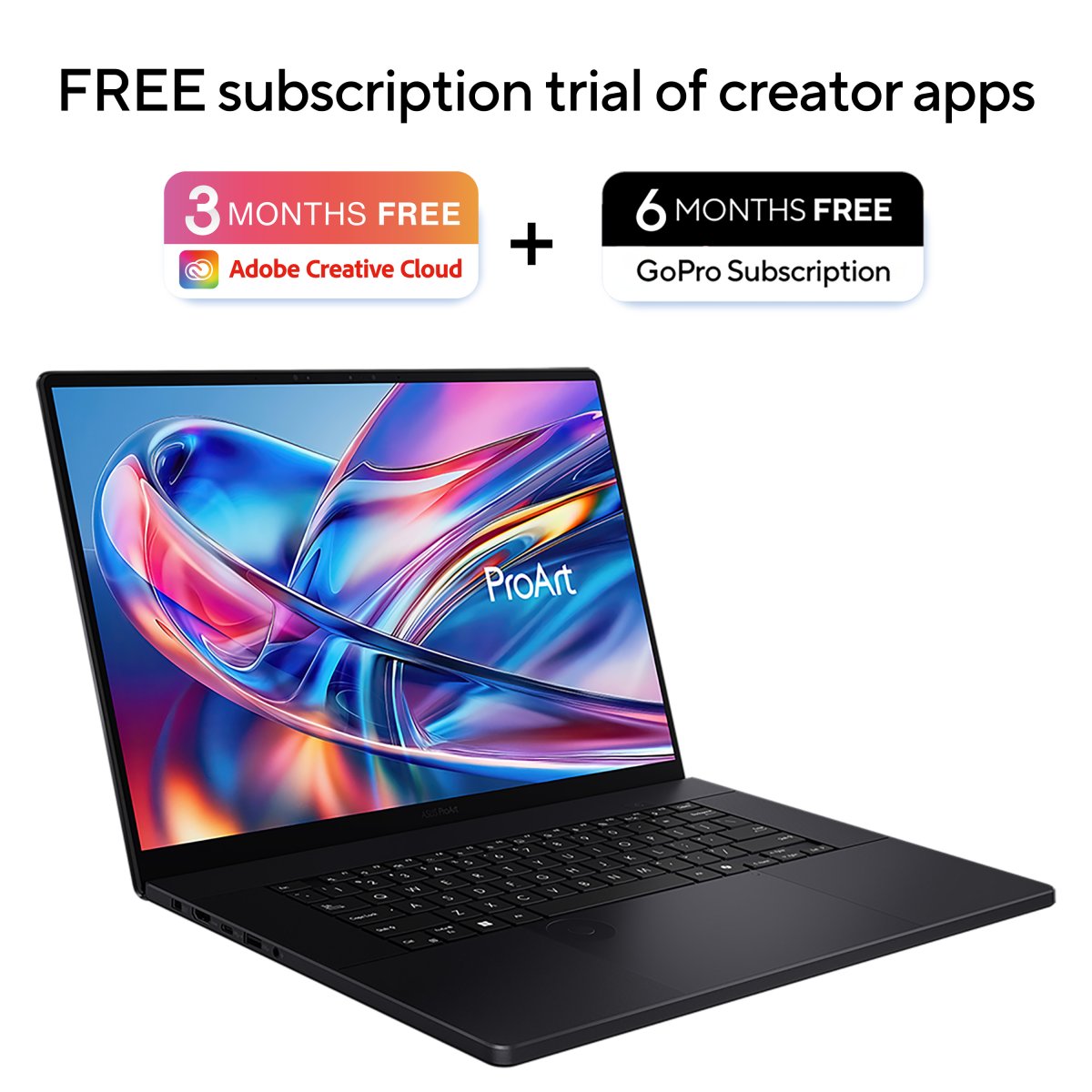 ASUS ProArt P16 H7606WX-SE001W Copilot+ PC Laptop 40.6 cm (16") Touchscreen WQUXGA 64 GB LPDDR5x-SDRAM 4 TB SSD NVIDIA GeForce RTX 5090 Wi-Fi 7 (802.11be) Windows 11 Home Black - Image 17