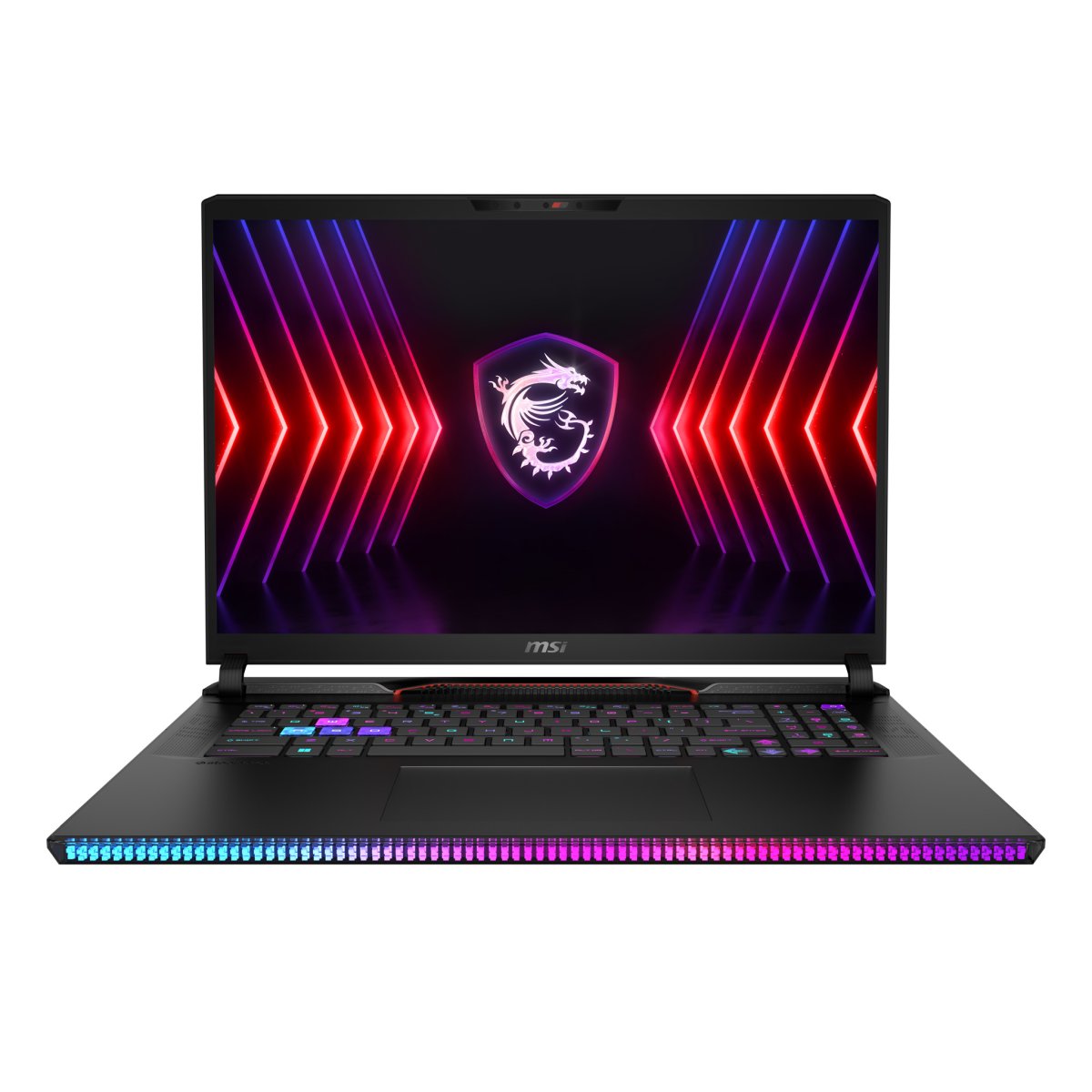 MSI Gaming Raider GE78 HX 14VIG-645UK Intel® Core™ i9 i9-14900HX Laptop 43.2 cm (17") Quad HD+ 64 GB DDR5-SDRAM 2 TB SSD NVIDIA GeForce RTX 4090 Wi-Fi 7 (802.11be) Windows 11 Pro Black
