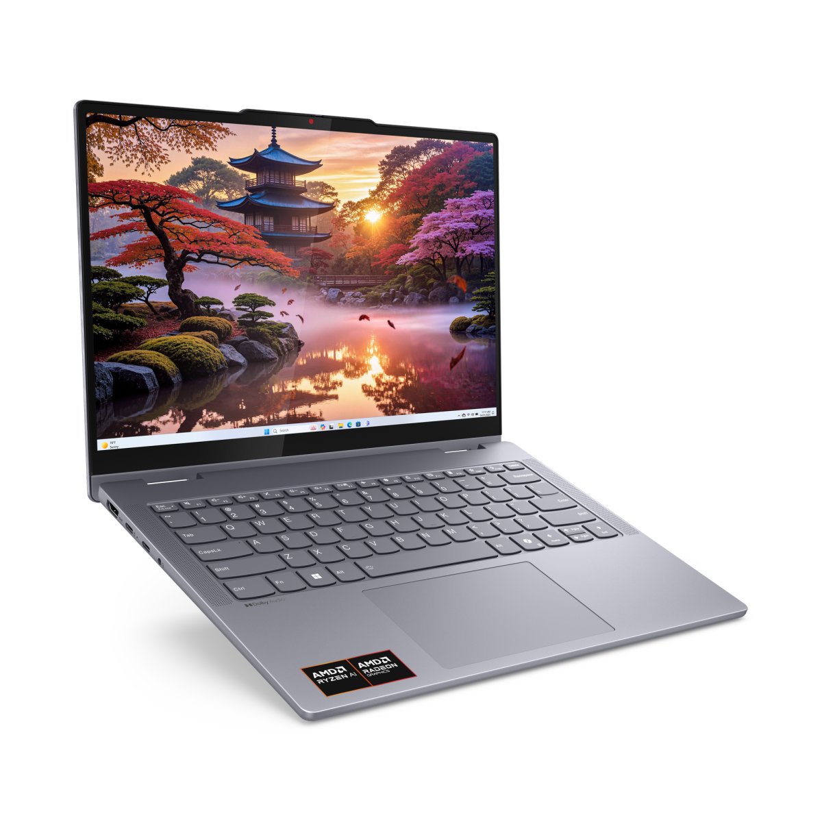 Lenovo IdeaPad 5 2-in-1 14AKP10 Copilot+ PC AMD Ryzen™ AI 7 350 Hybrid (2-in-1) 35.6 cm (14") Touchscreen WUXGA 16 GB LPDDR5x-SDRAM 512 GB SSD Wi-Fi 7 (802.11be) Windows 11 Home English Grey - Image 12