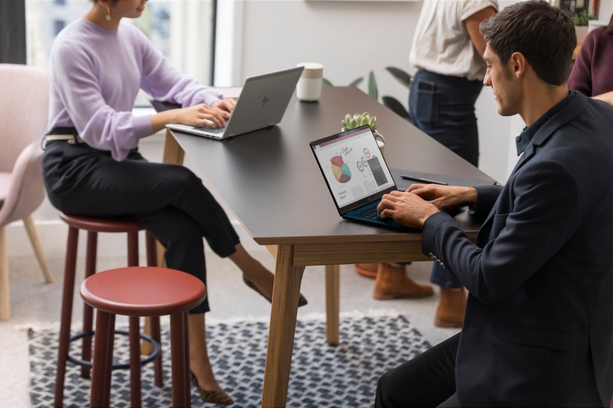 HP EliteBook x360 1040 G8 Intel® Core™ i7 i7-1165G7 Hybrid (2-in-1) 35.6 cm (14") Touchscreen Full HD 16 GB LPDDR4x-SDRAM 512 GB SSD Wi-Fi 6 (802.11ax) Windows 11 Pro Silver - Image 10