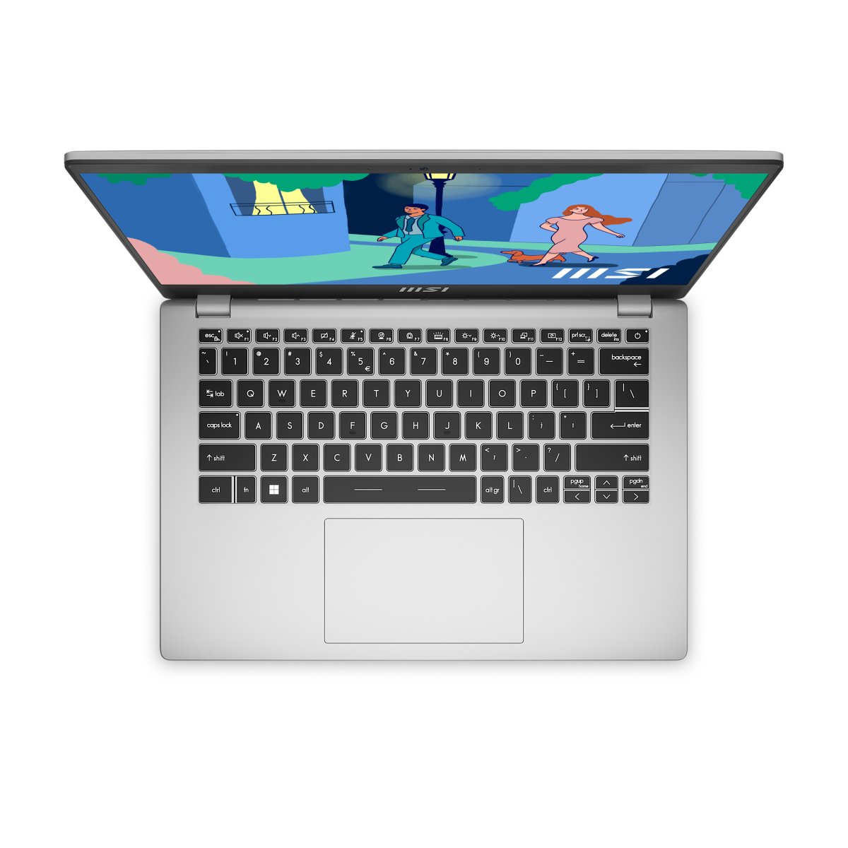 MSI Modern 14 C12M-638UK Intel® Core™ i5 i5-1235U Laptop 35.6 cm (14") Full HD 8 GB DDR4-SDRAM 512 GB SSD Wi-Fi 6 (802.11ax) Windows 11 Home Silver - Image 9