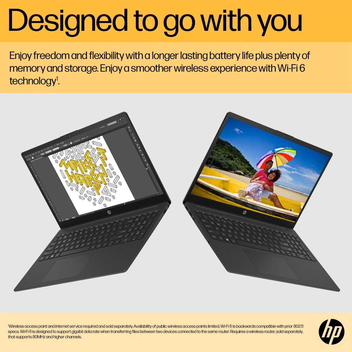 HP 15-fc0053na AMD Ryzen™ 3 7320U Laptop 39.6 cm (15.6") Full HD 8 GB LPDDR5-SDRAM 512 GB SSD Wi-Fi 6 (802.11ax) Windows 11 Home Silver - Image 9