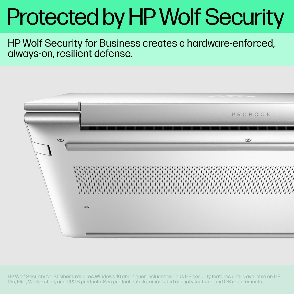 HP ProBook 440 G11 Intel Core Ultra 7 155U Laptop 35.6 cm (14") WUXGA 16 GB DDR5-SDRAM 512 GB SSD Wi-Fi 6E (802.11ax) Windows 11 Pro AI PC Silver - Image 9