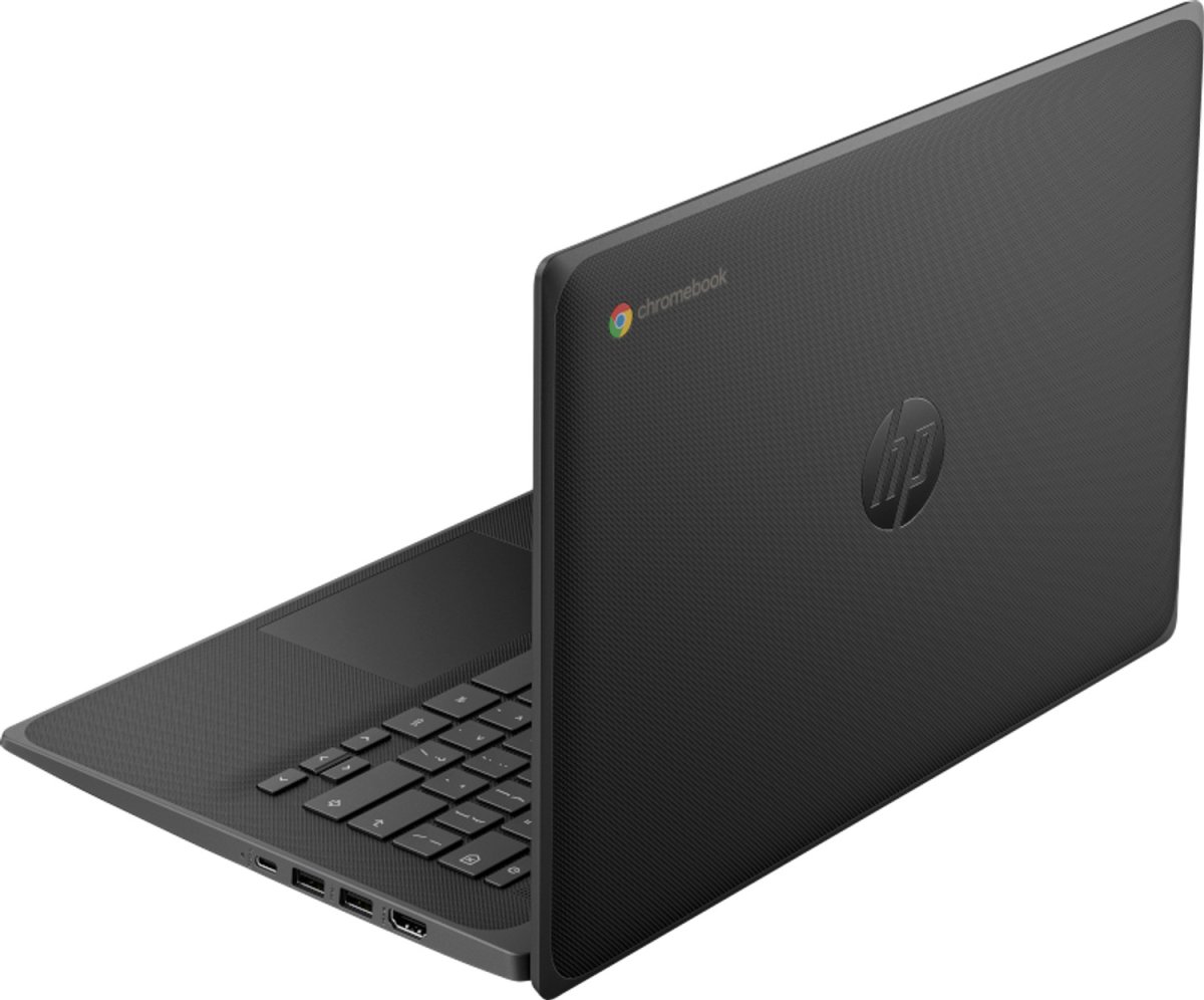 HP Fortis G1i 14 Chromebook Intel® N N150 35.6 cm (14") HD 4 GB LPDDR5-SDRAM 32 GB eMMC Wi-Fi 6 (802.11ax) ChromeOS Black - Image 2