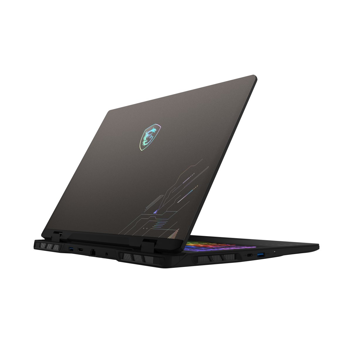 MSI Crosshair 16 HX D14VFKG-002UK Intel® Core™ i7 i7-14700HX Laptop 40.6 cm (16") Quad HD+ 16 GB DDR5-SDRAM 1 TB SSD NVIDIA GeForce RTX 4060 Wi-Fi 6E (802.11ax) Windows 10 Home Grey - Image 2