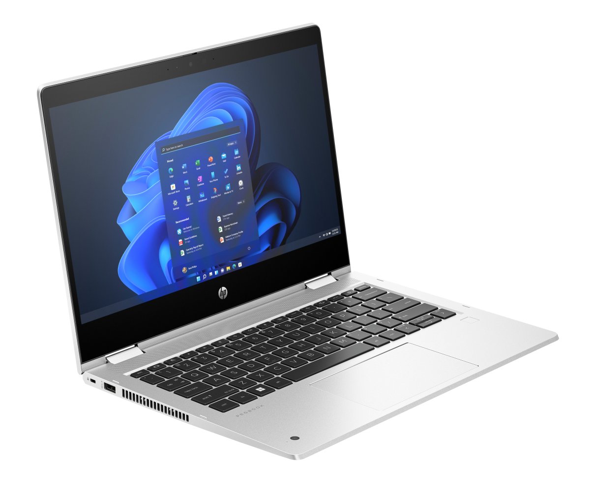 HP Pro x360 435 G10 AMD Ryzen™ 5 7530U Hybrid (2-in-1) 33.8 cm (13.3") Touchscreen Full HD 16 GB DDR4-SDRAM 512 GB SSD Wi-Fi 6 (802.11ax) Windows 11 Pro Silver - Image 3