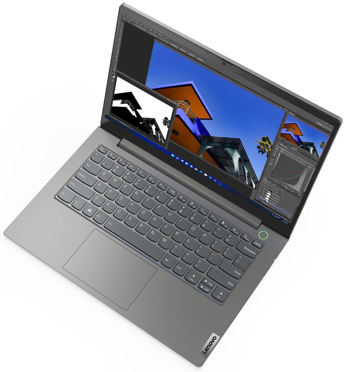 Lenovo ThinkBook 14 G4 IAP Intel® Core™ i5 i5-1235U Laptop 35.6 cm (14") Full HD 8 GB DDR4-SDRAM 256 GB SSD Wi-Fi 6 (802.11ax) Windows 11 Pro UK English Grey - Image 5