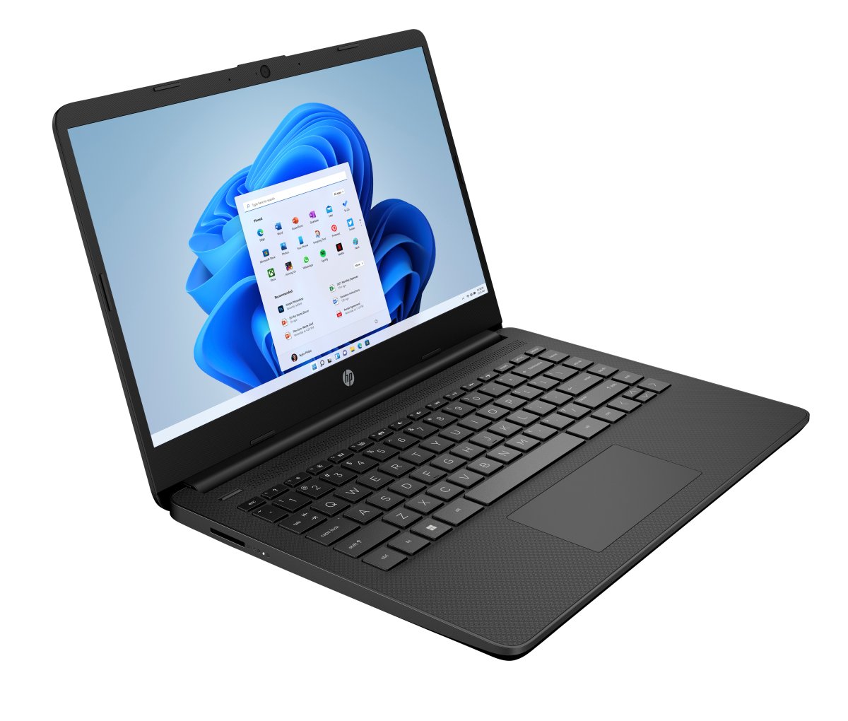 HP 14s-dq3001na Intel® Celeron® N4500 Laptop 35.6 cm (14") HD 4 GB DDR4-SDRAM 64 GB eMMC Wi-Fi 6 (802.11ax) Windows 11 Home in S mode Black - Image 2