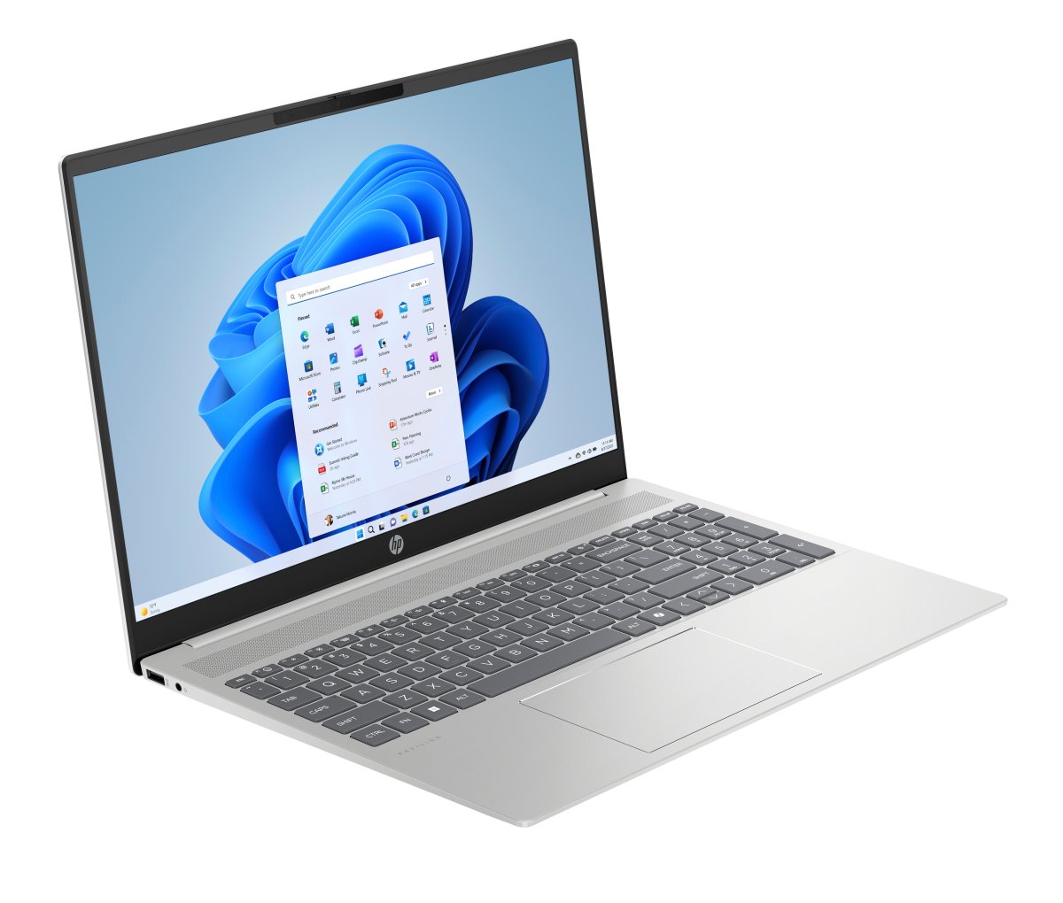 HP Pavilion 16-ag0006na AMD Ryzen™ 5 8540U Laptop 40.6 cm (16") Touchscreen 2K 8 GB LPDDR5-SDRAM 512 GB SSD Wi-Fi 6 (802.11ax) Windows 11 Home Silver - Image 2